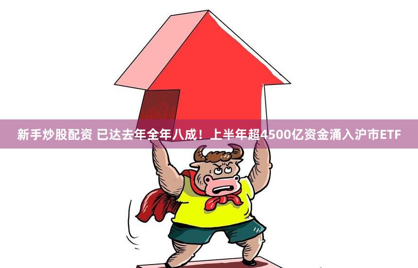 新手炒股配资 已达去年全年八成！上半年超4500亿资金涌入沪市ETF