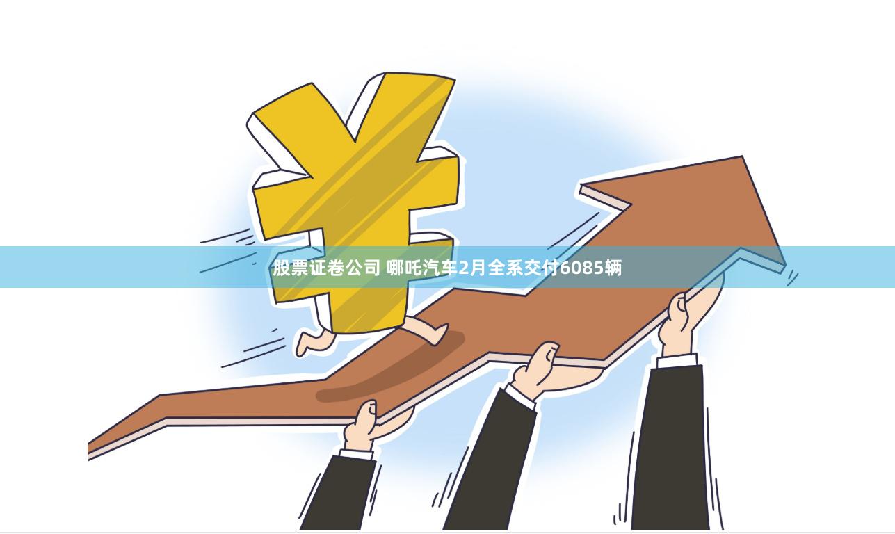 股票证卷公司 哪吒汽车2月全系交付6085辆