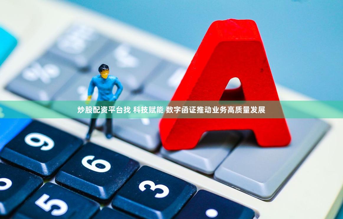 炒股配资平台找 科技赋能 数字函证推动业务高质量发展