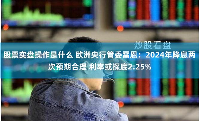 股票实盘操作是什么 欧洲央行管委雷恩：2024年降息两次预期合理 利率或探底2.25%